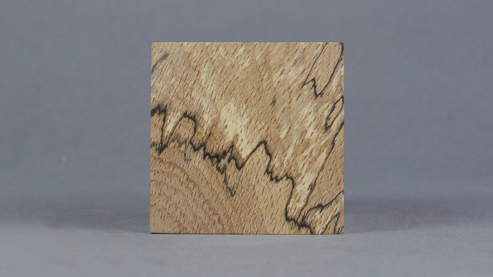 Materialwrfel aus Buchenholz